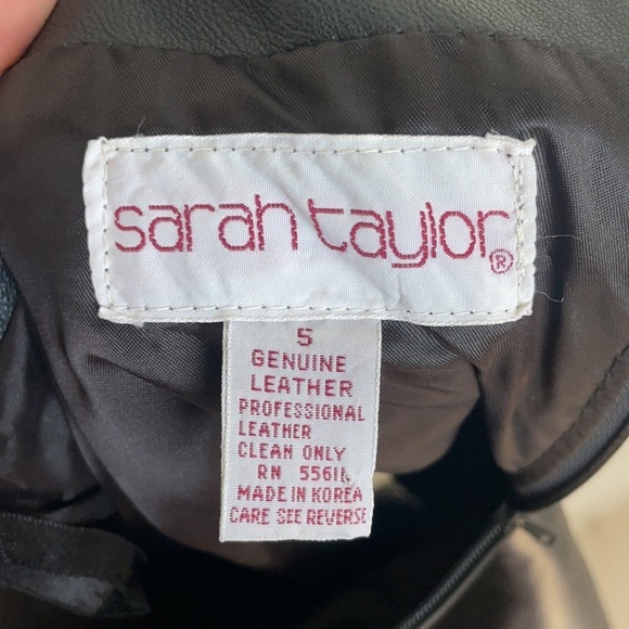 90s Leather Skirt‎ - Picture 4 of 5